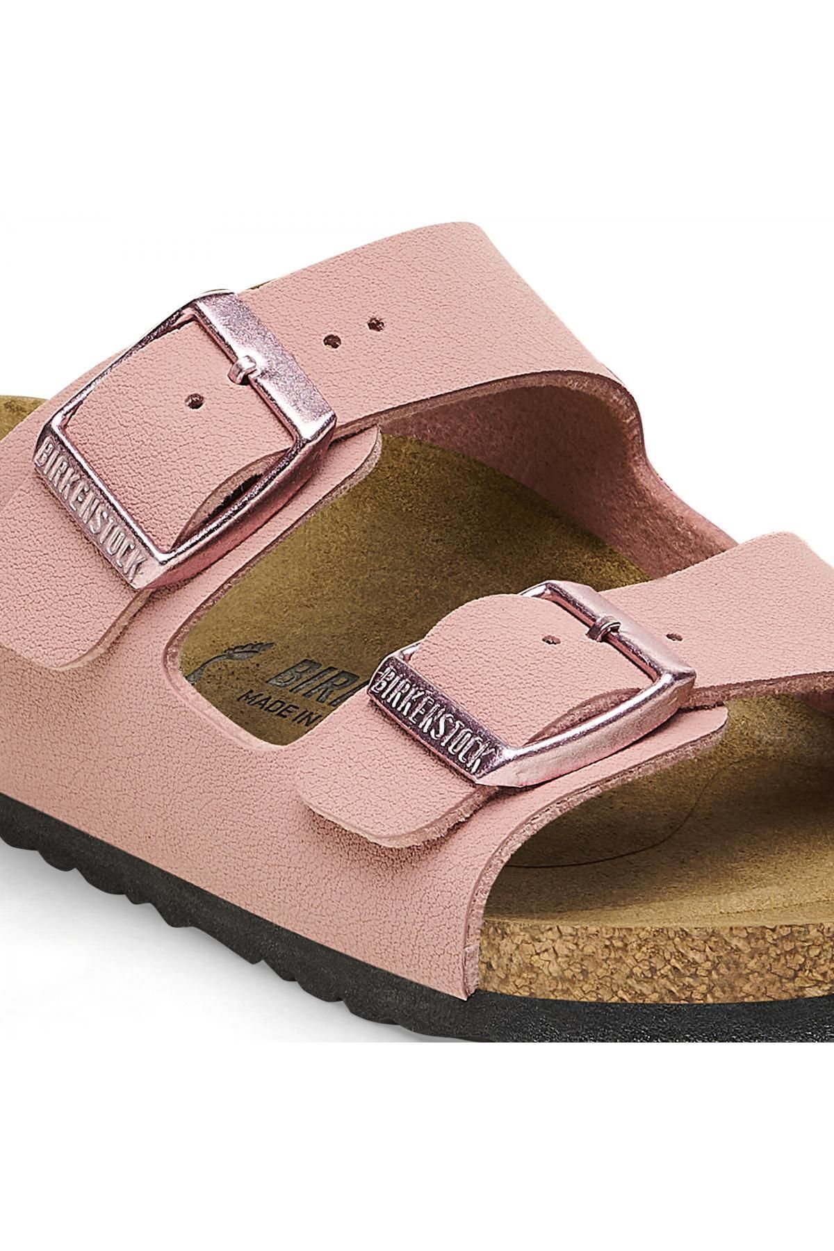 دمپایی صورتی دخترانه و بچگانه آریزونا BF دختر دوتایی Birkenstock