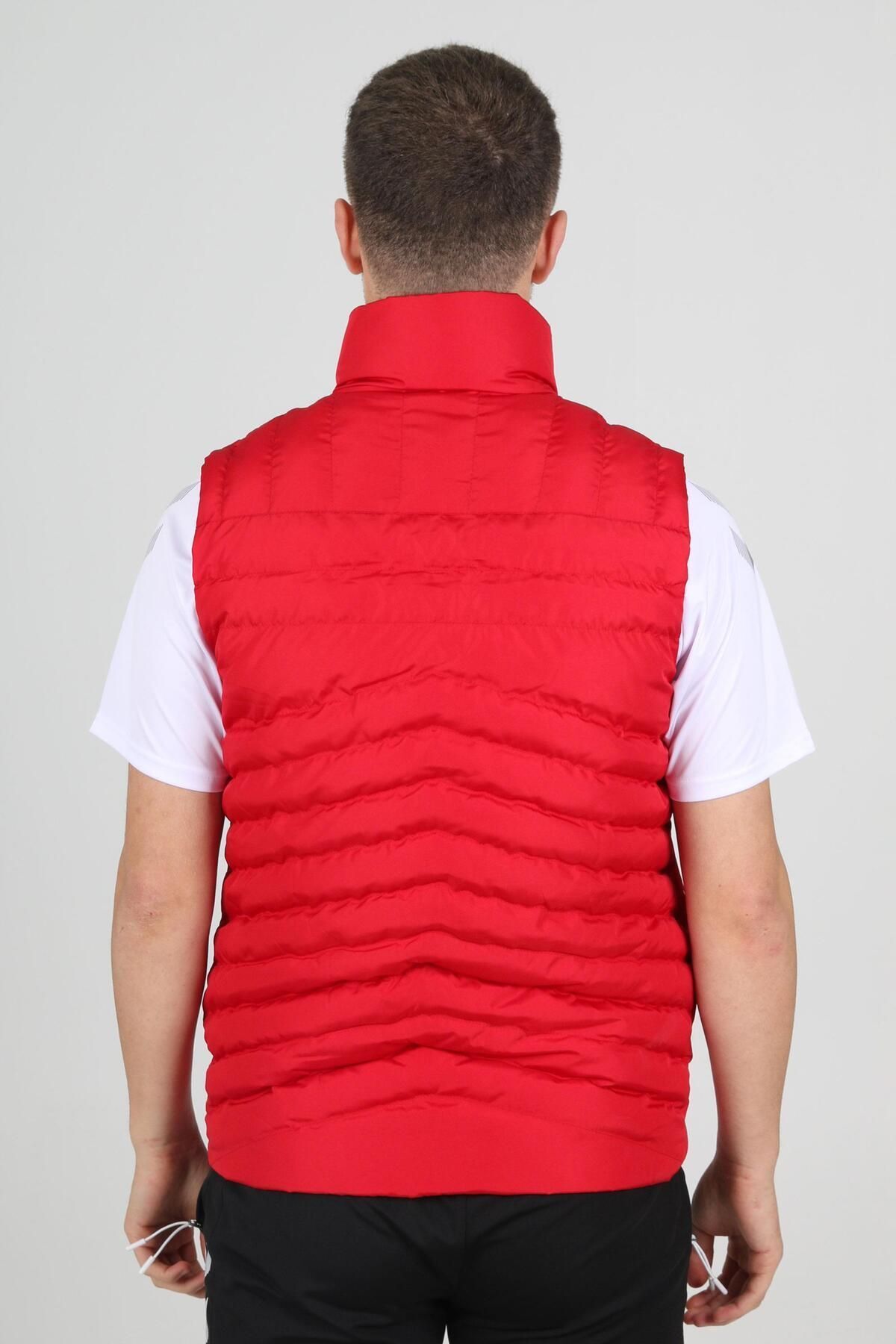 جلیقه ورزشی قرمز مردانه برنده سوگند اورجینال hummel