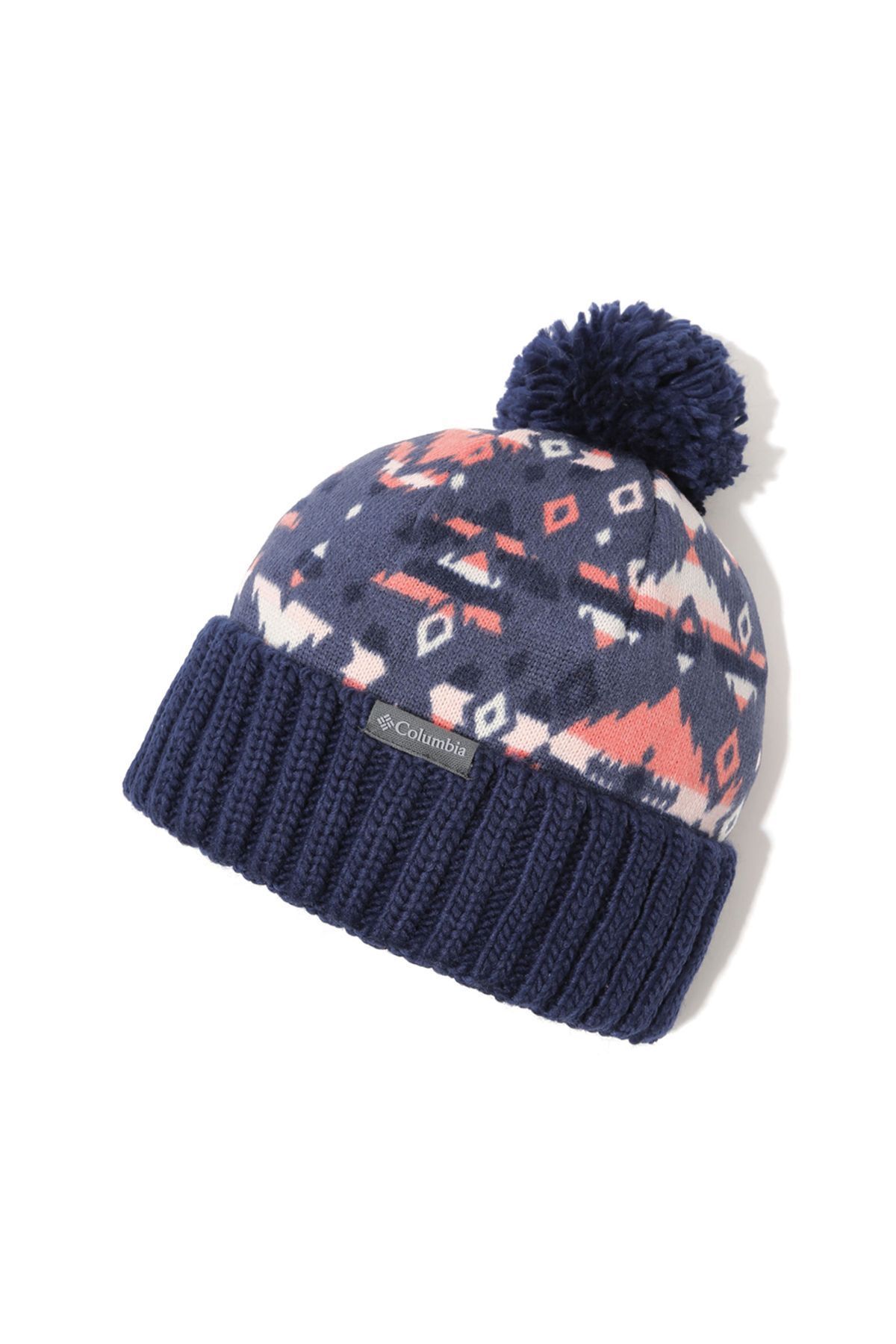 کلاه بافتنی آبی مردانه و زنانه ژاکت آب هوا Pom یونیسکس Beanie دریایی Columbia
