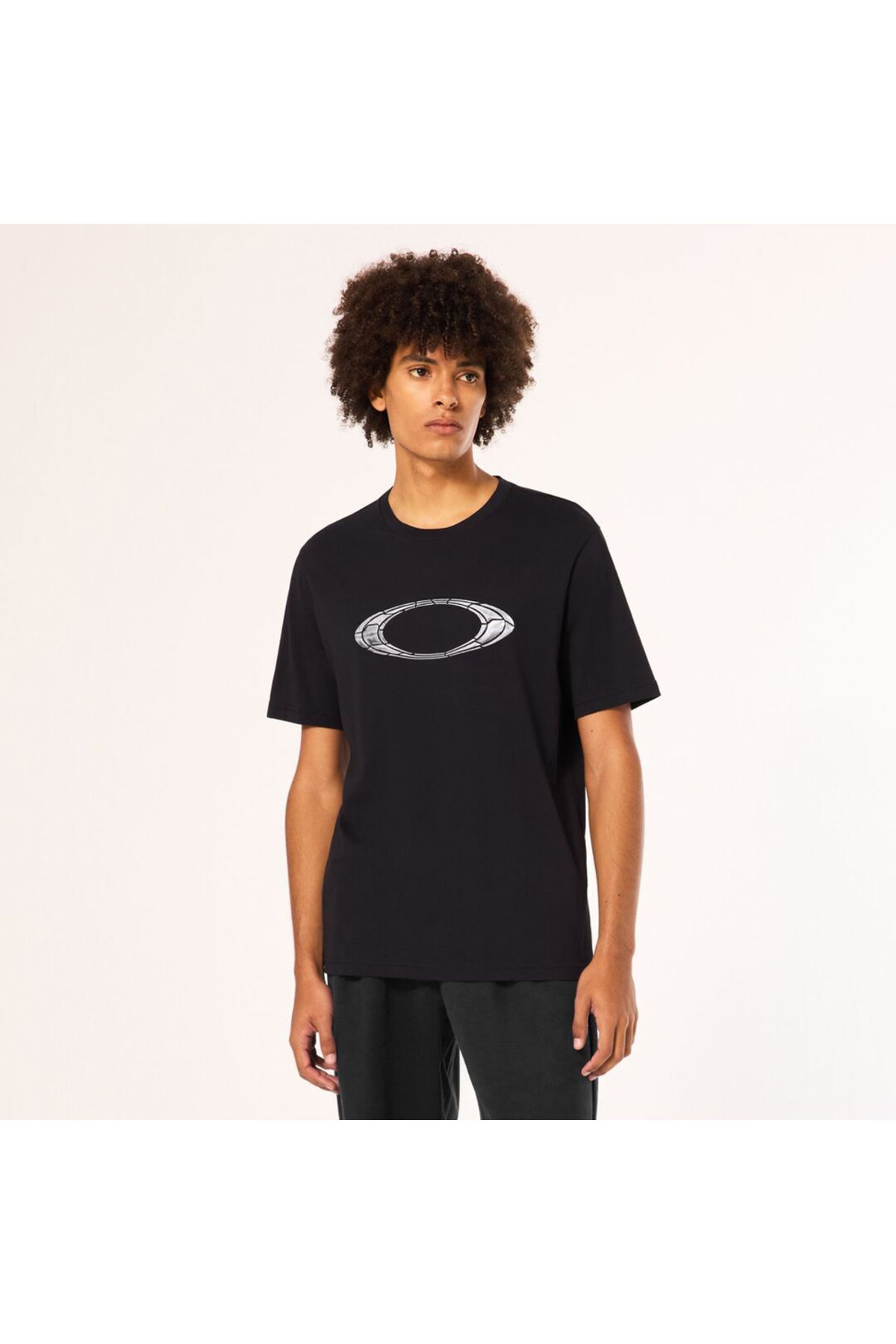 Oakley Mtl Liquid Erkek K sa Kollu T shirt Erkek Giyim
