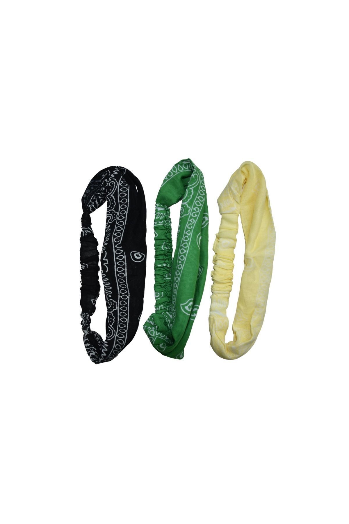 YELPAZE DÜNYASI Set Bandana Elastic Model Parașuta Unisex - Single Dimension