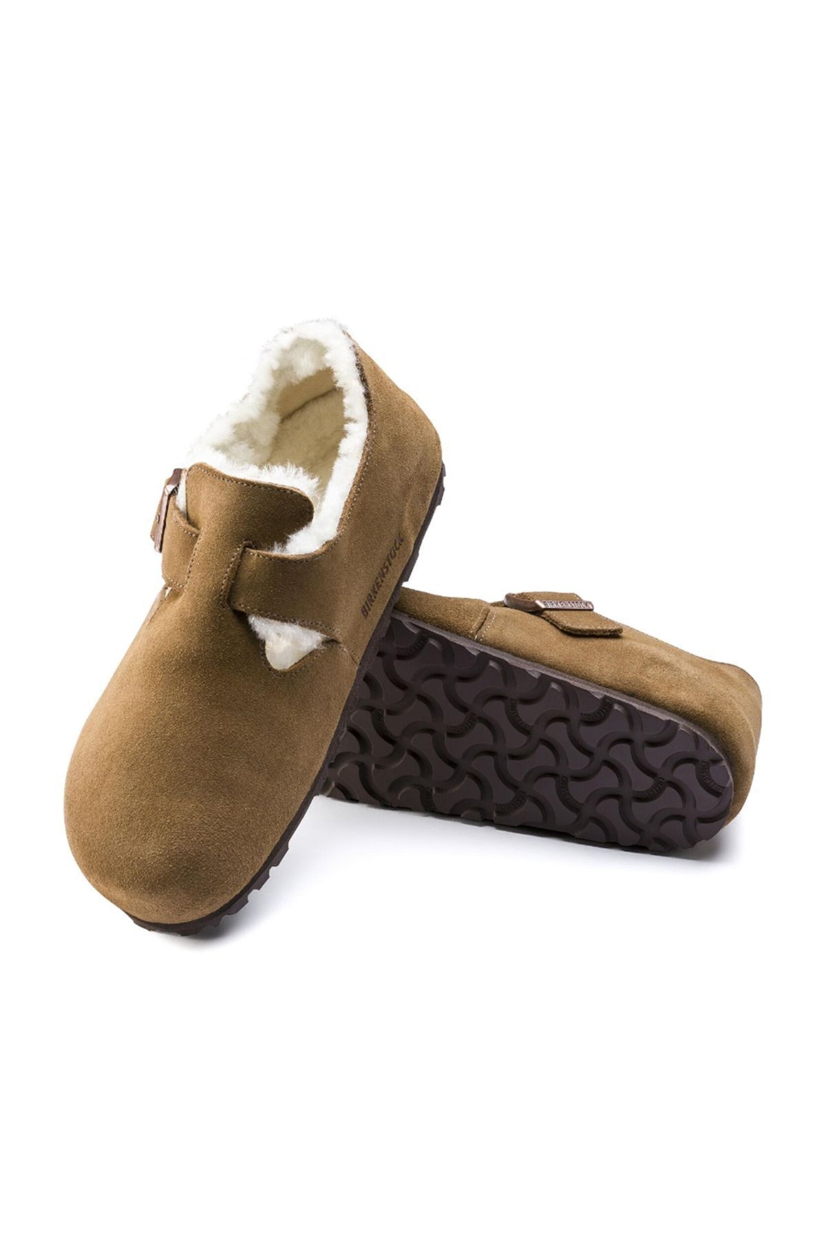 Birkenstock-London Shearling Shoes 3