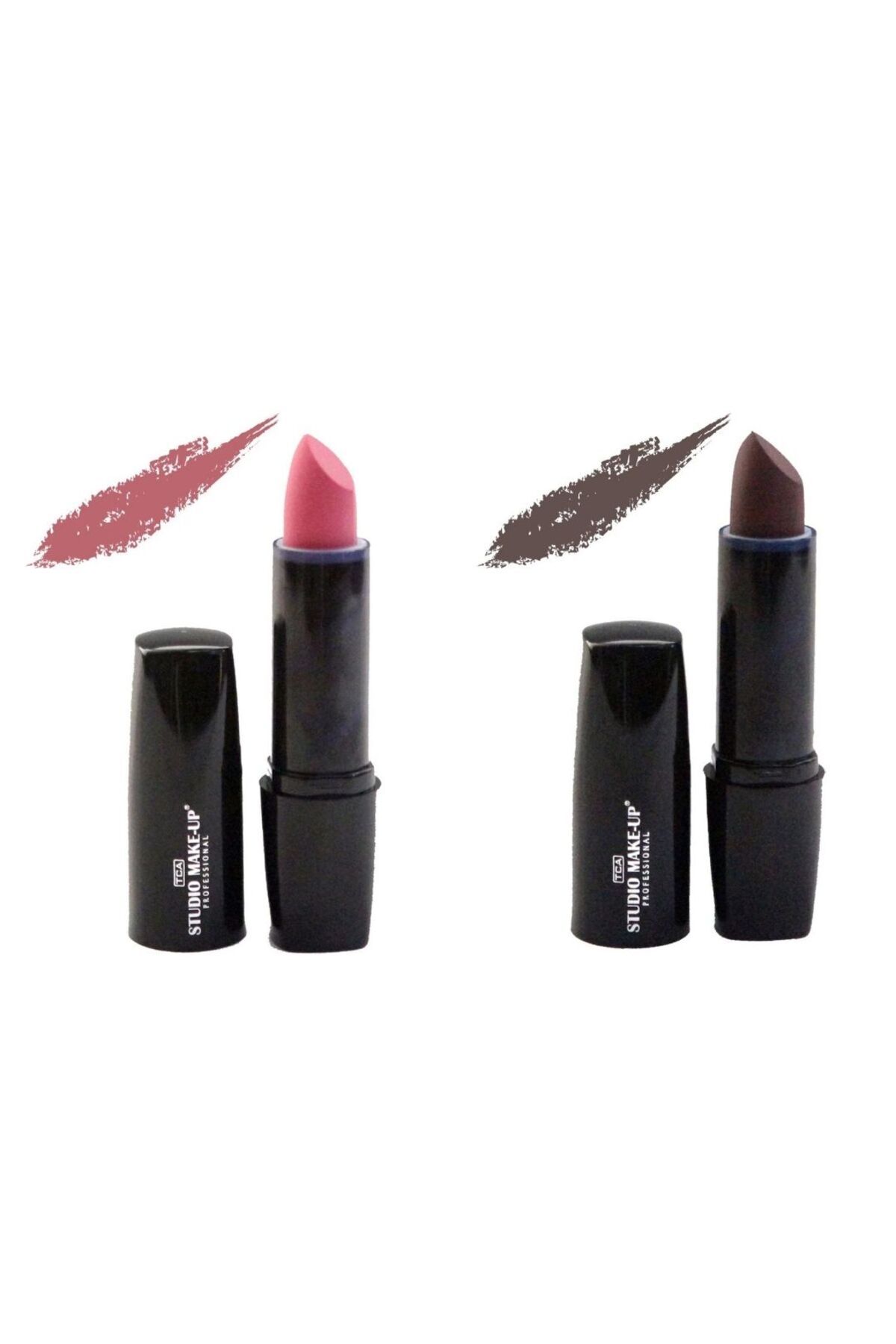 TCA Studio Make Up-Set of 2 Different Color Lipstick - 048 and 049 1