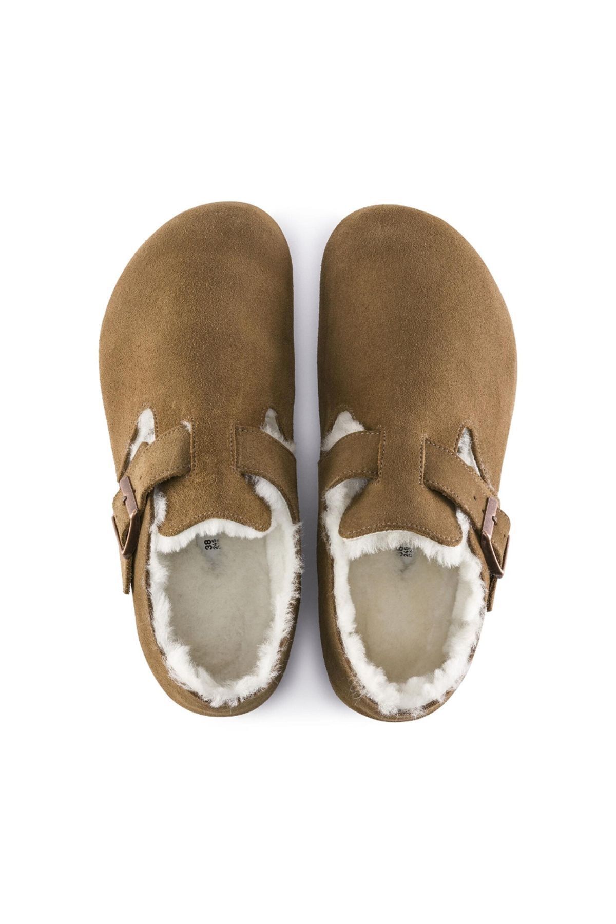 Birkenstock-London Shearling Shoes 4