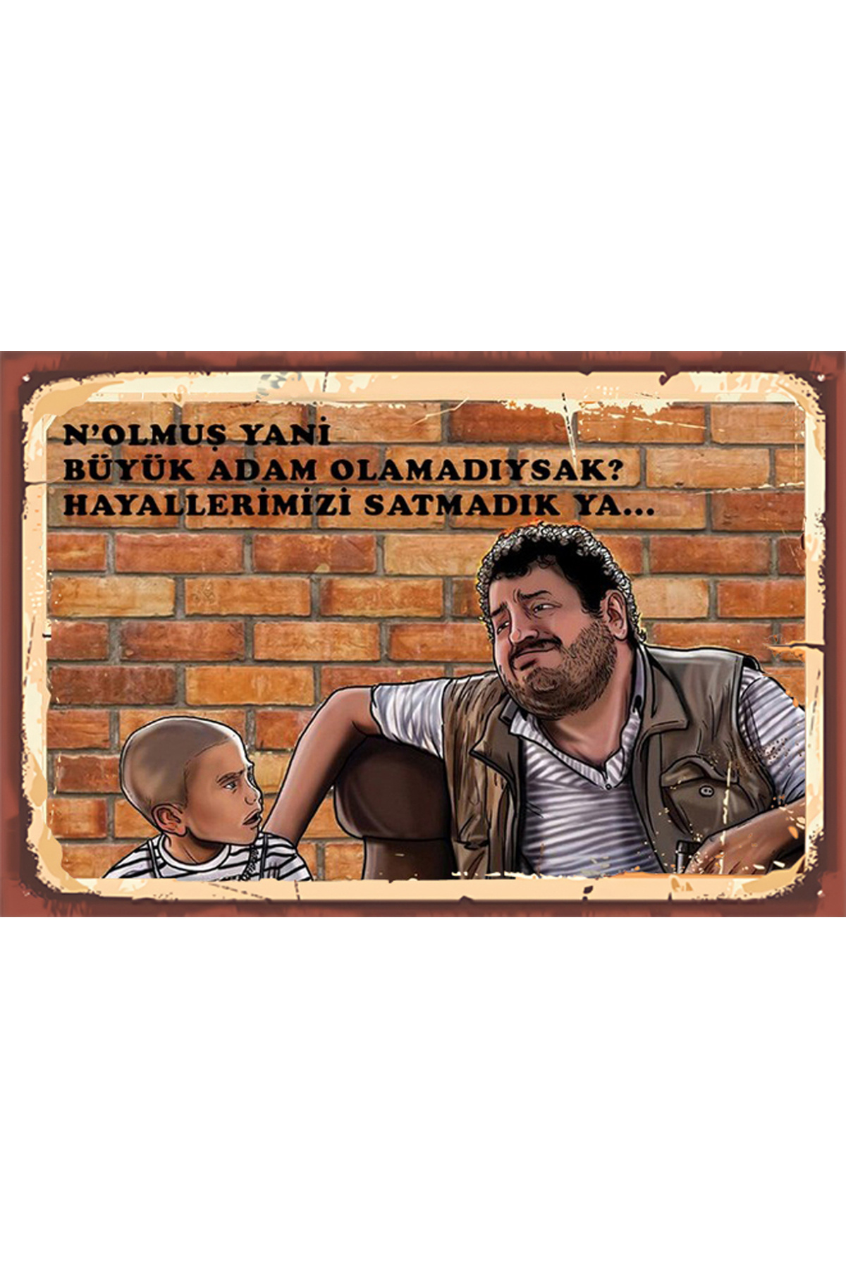 Erdal Tosun Design Wooden Poster
