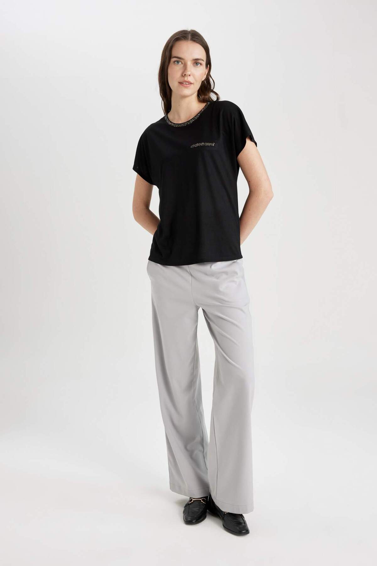 تی شرت زنانه دفاکتو | K7701AZ23SP Defacto - Image 2