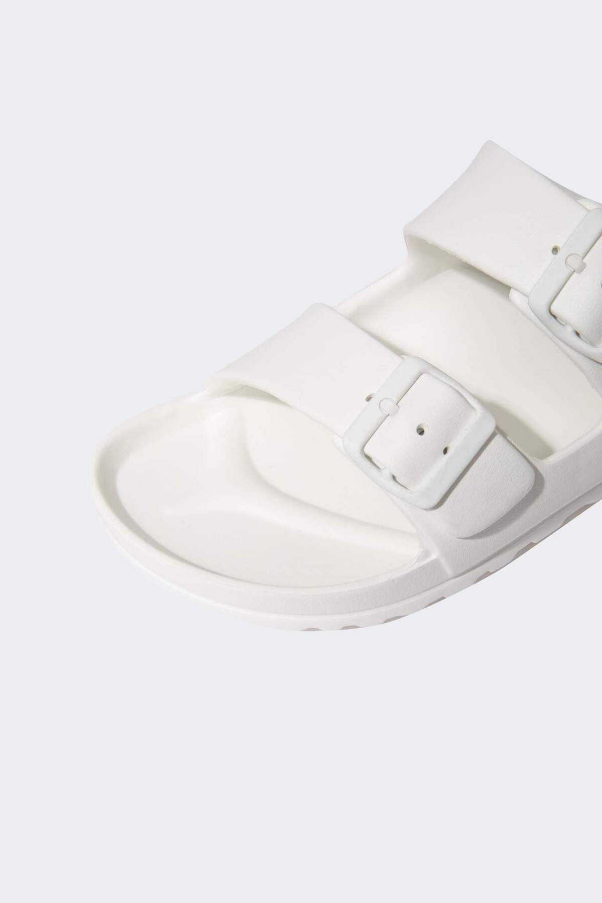 DeFacto-Ανδρικές παντόφλες Eva Flat Sole Double Banded 5