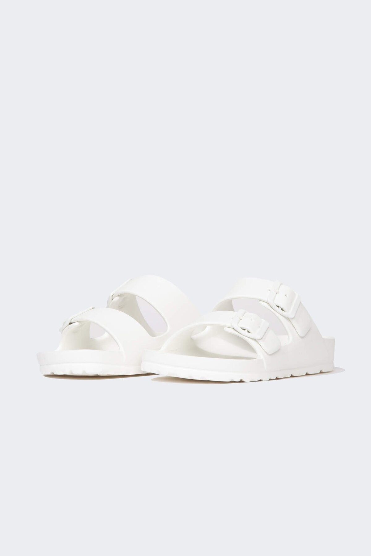 DeFacto-Ανδρικές παντόφλες Eva Flat Sole Double Banded 1