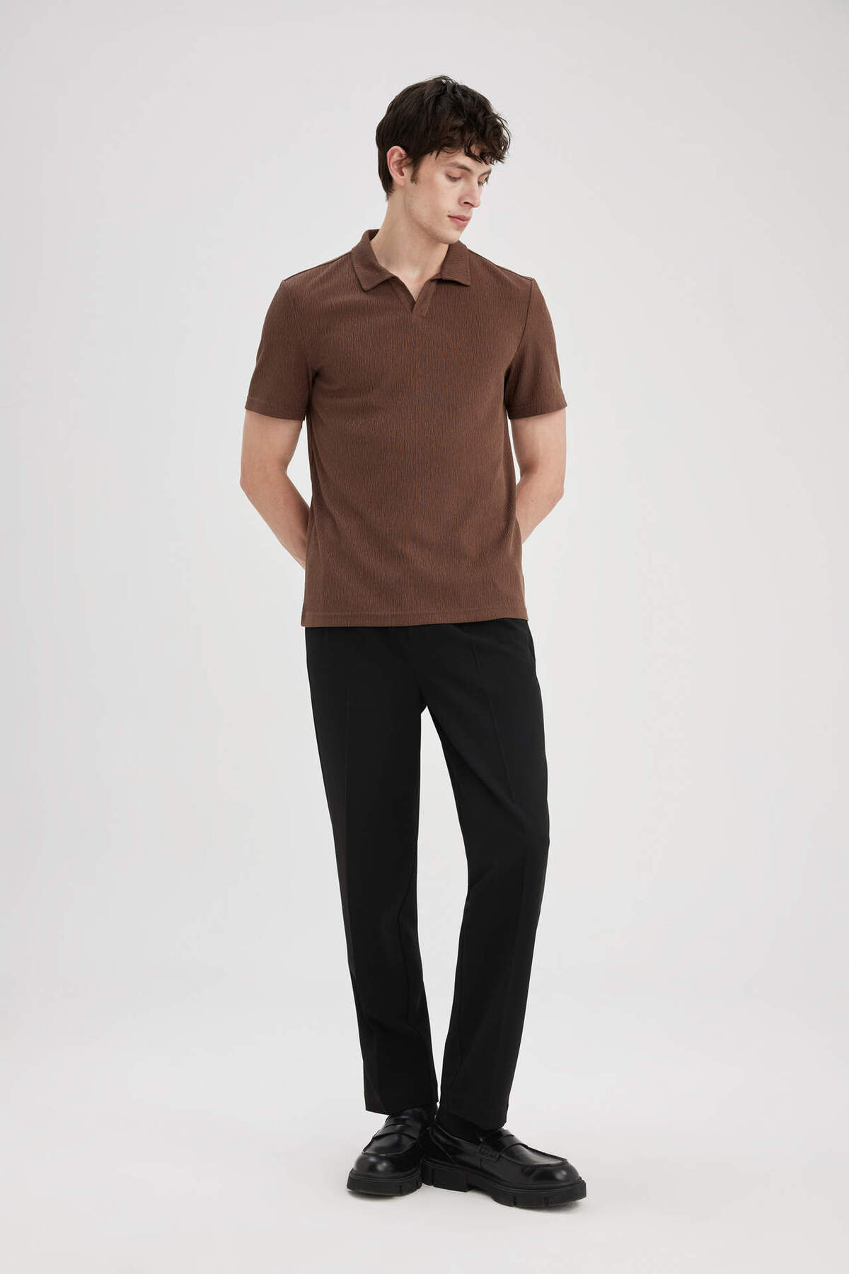 پولوشرت مردانه دفاکتو | TYC00378894743 Defacto - Image 2