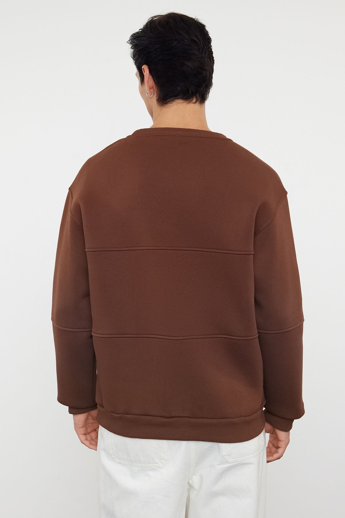 trendyol-man-mens-brown-slogan-long-oversize
