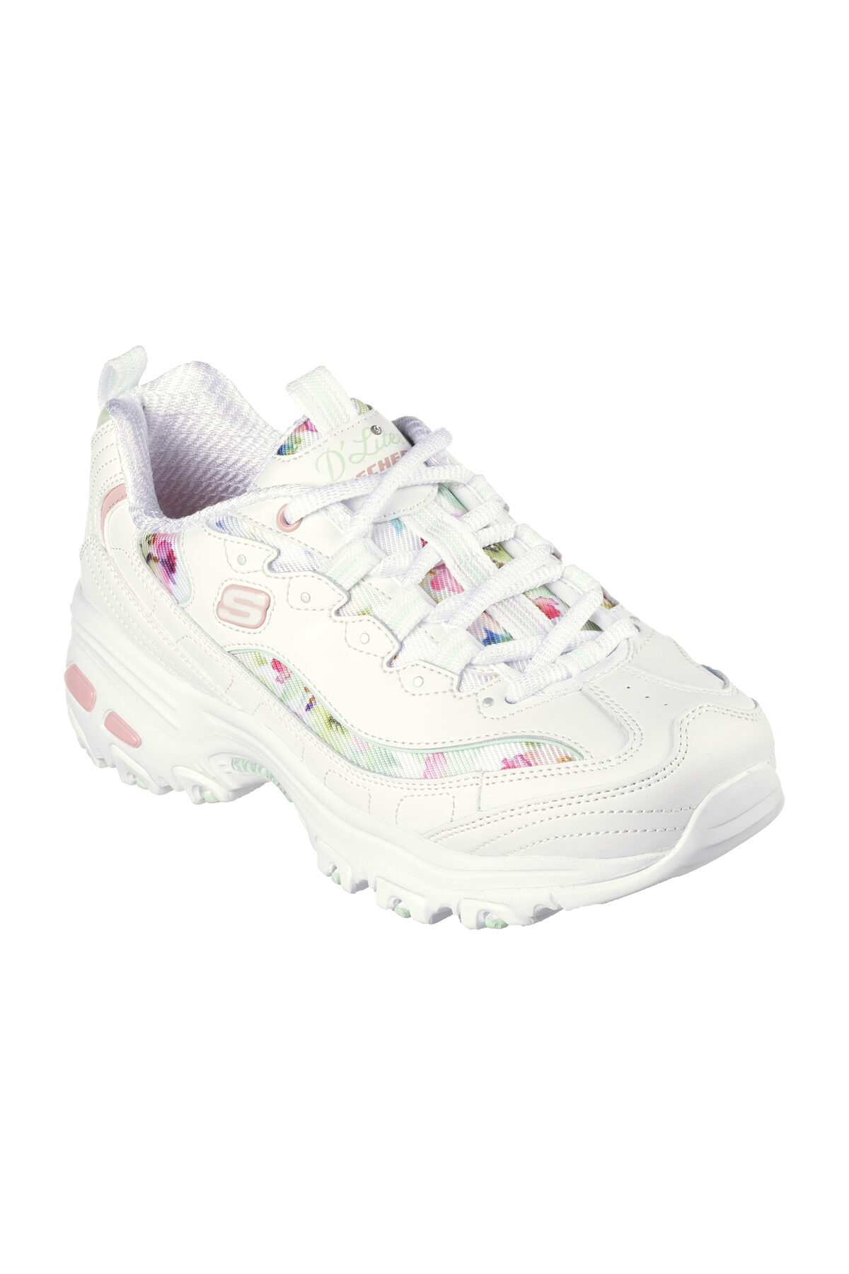 اسکچرز کفش‌های دویدن و تمرینی سفید زنانه/دخترانه