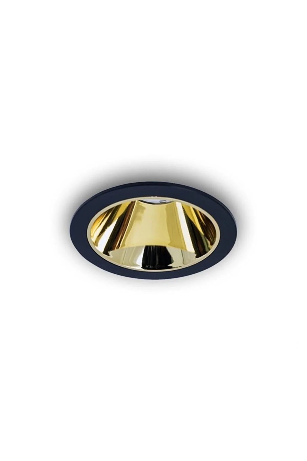LIGHTMORE-Round Recessed Spot Luminaire with Gu10 Lampholder - Black Frame and Black Inner Coating 4