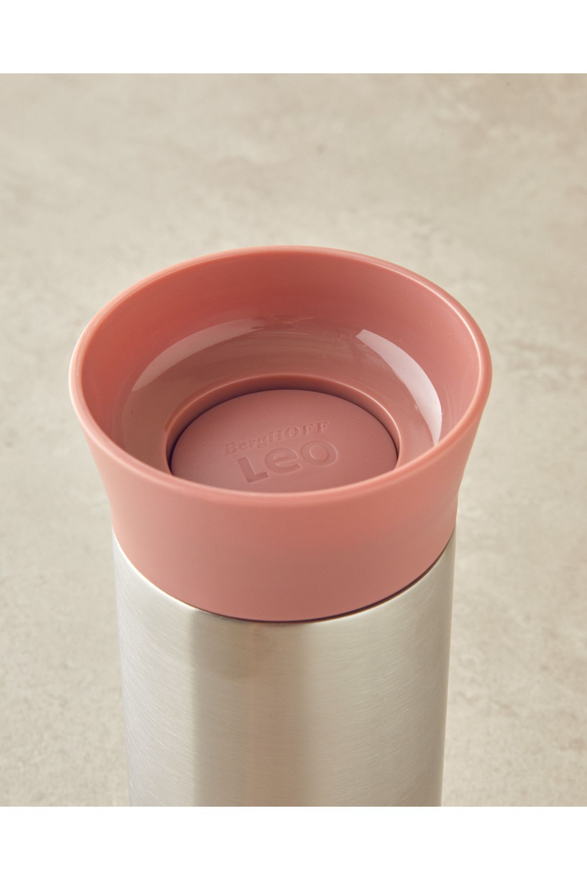 فلاسک صورتی Berghoff Leo Steel Thermos 330 میل English Home