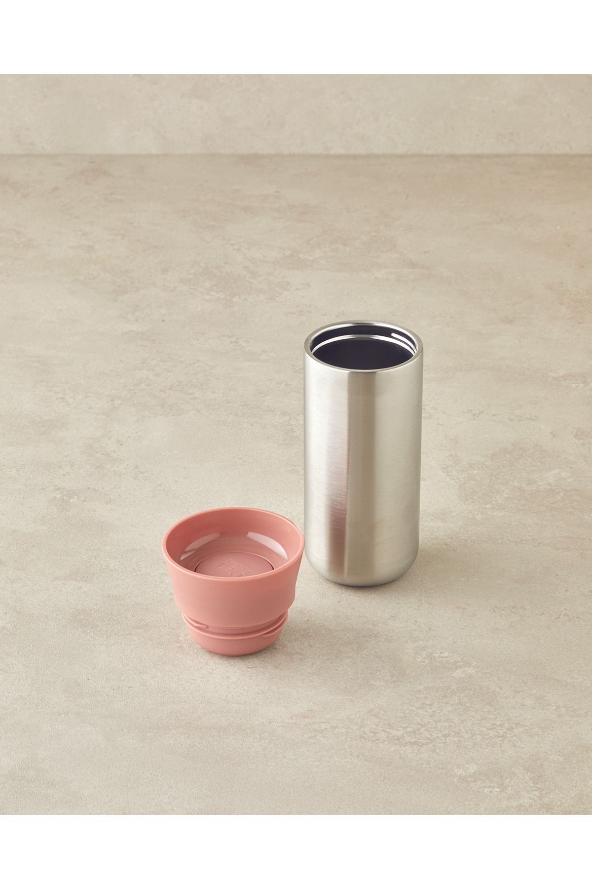 فلاسک صورتی Berghoff Leo Steel Thermos 330 میل English Home