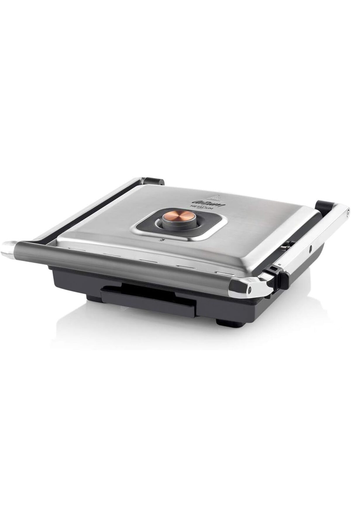 Arzum-Metalium Grill and Sandwich Maker 2000 W With Temperature Setting Button, Adjustable Top Body 3