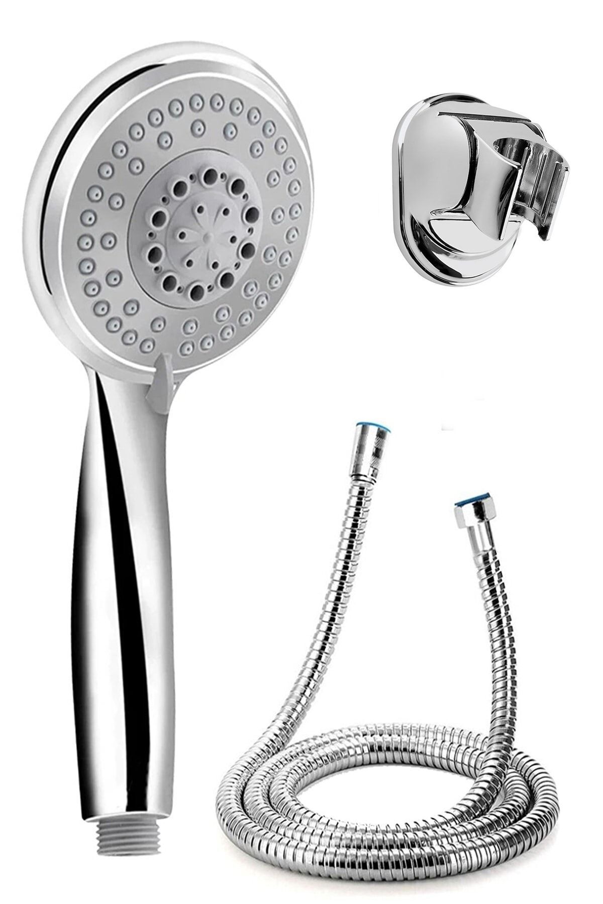 Ellipse Yt10 Unbreakable Braided Bathroom Shower Set with 5 functions