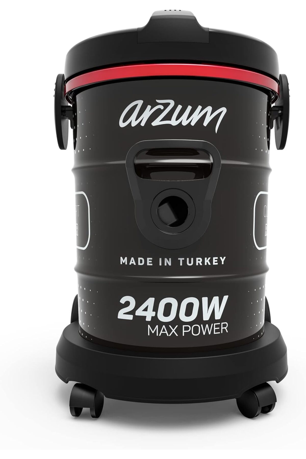 Arzum Drum Vacuum Cleaner 2400 Watts,Black, 21 liter, AR4106