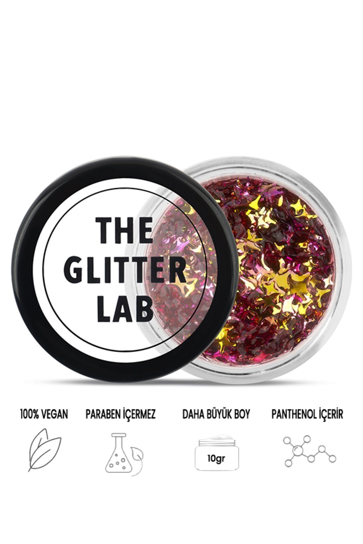 The Glitter Lab Jel Formlu Parlak Glitter - Chameleon Space