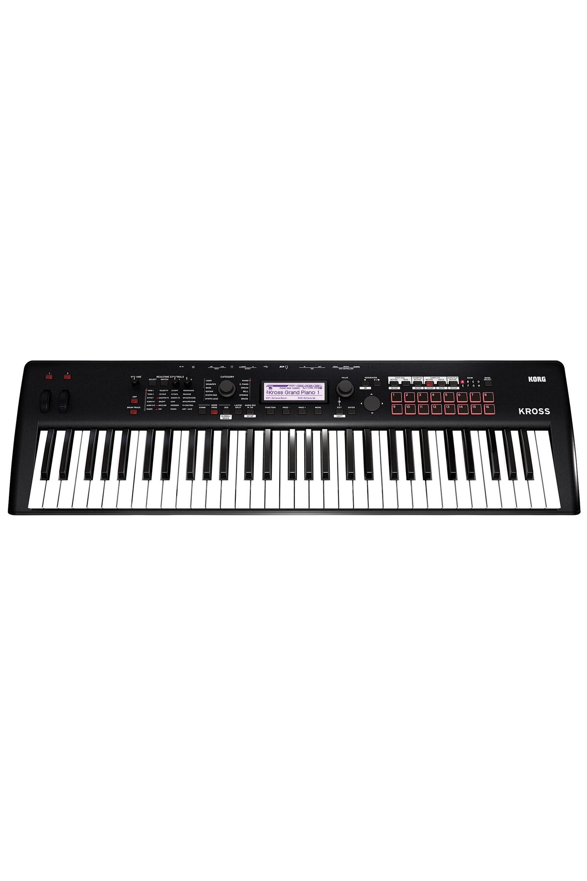 KORG Kross 2 61 Tuşlu Siyah Synthesizer Workstation - Fiyatı