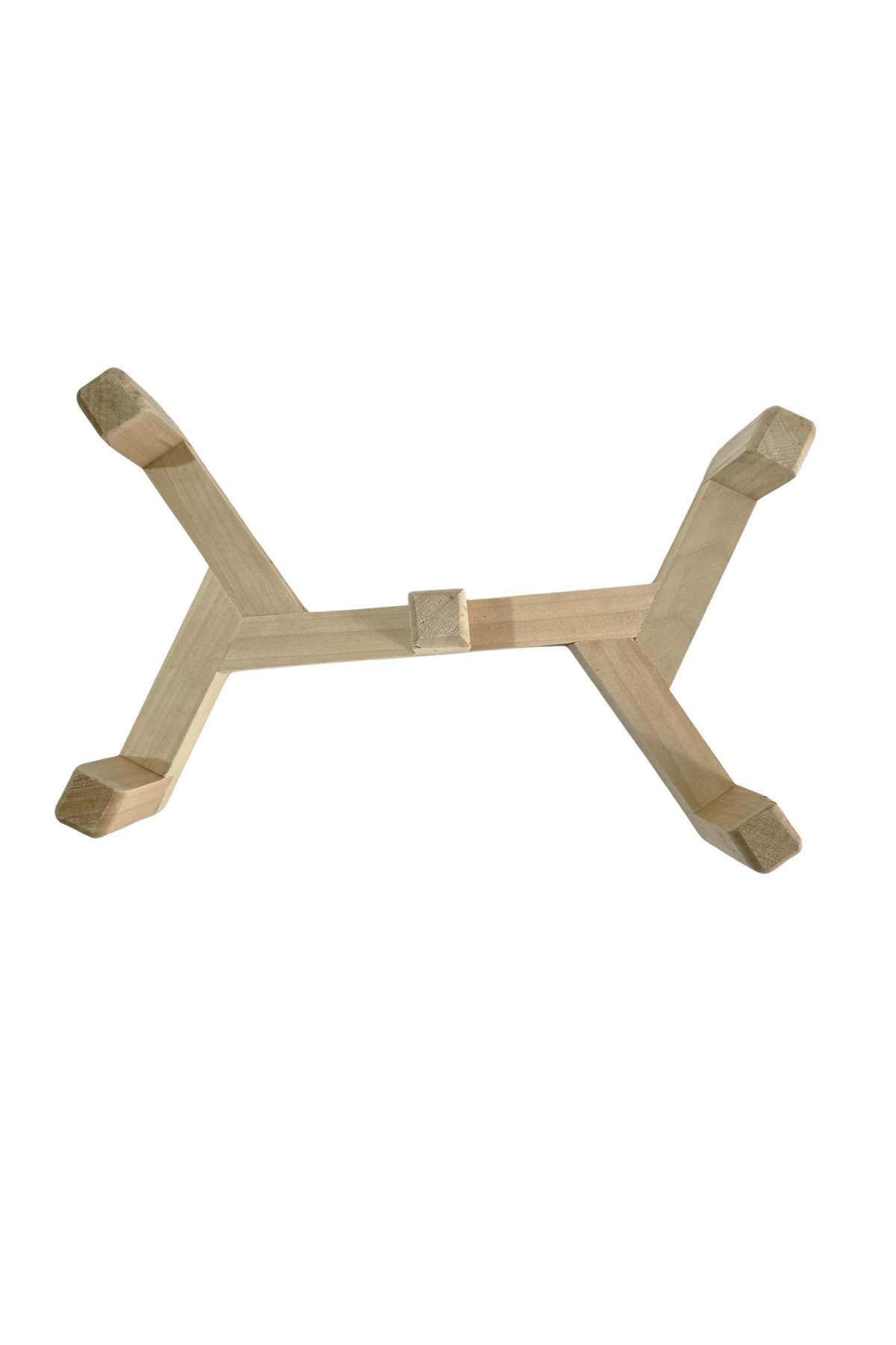 Wooden stand for ceramic bowls and pots....