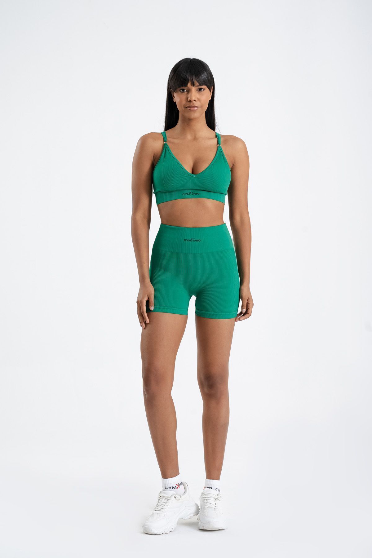 GYMXPRO Push-up Detaylı V Fitilli Şort Takım