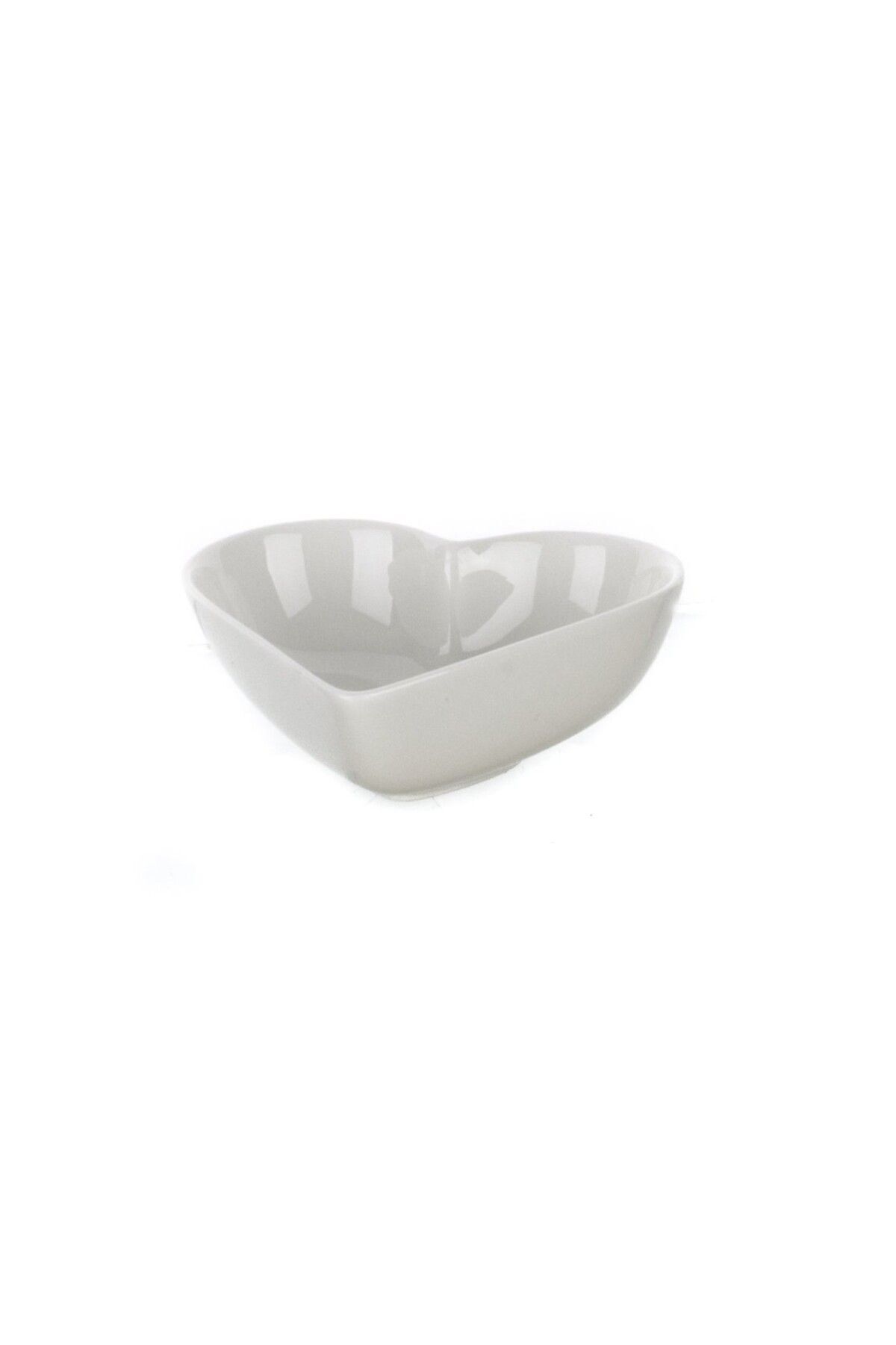 ultraform-Porcelain Heart Bowl Std 14x12cm Snack Bowl 4-Piece Kitchen Appliance Appetizer Presentation Plate Hotel Quality Hard 1