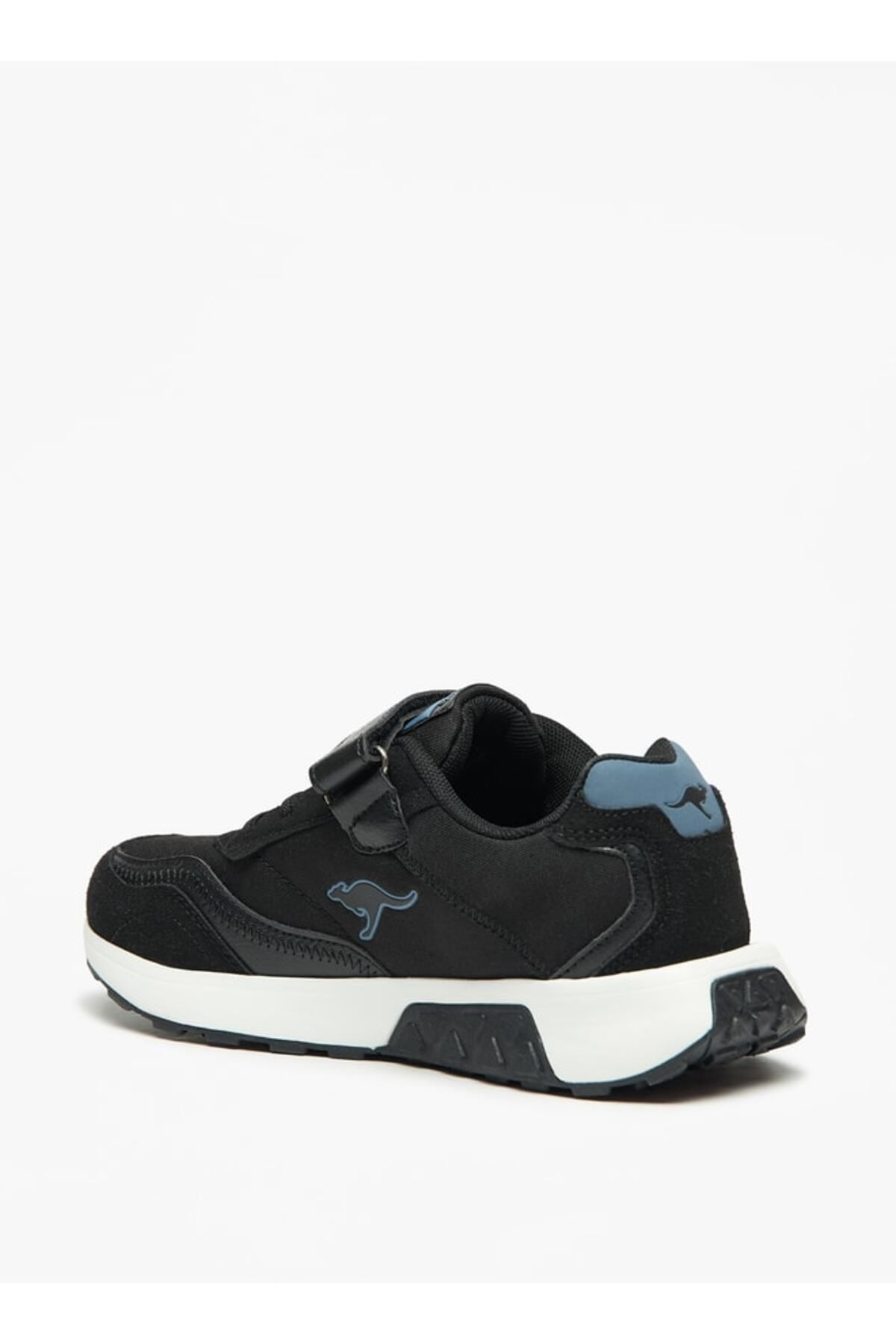 Kangaroos-Boys' Logo Embossed Walking Shoes with Hook and Loop Closure 2
