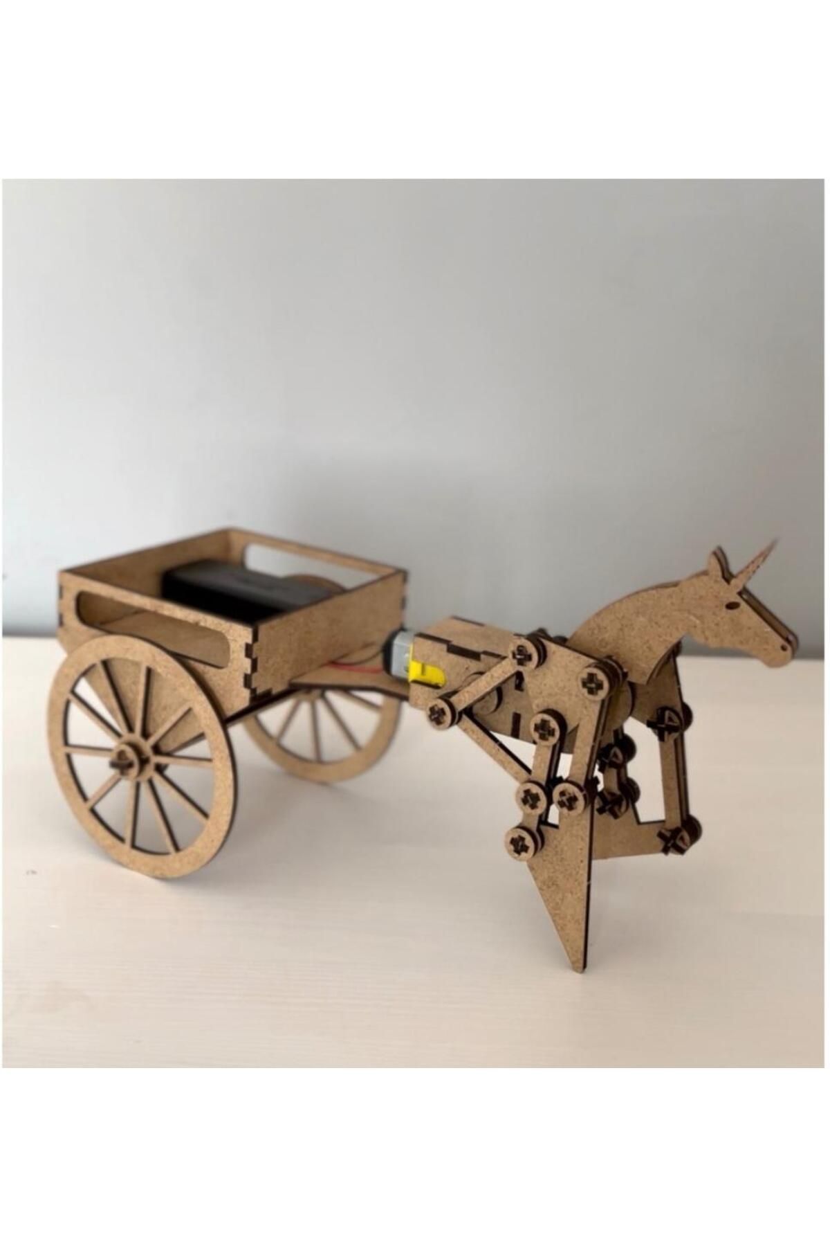 RML-Robomakerlab - Trolley Robot Movable, Wooden Mdf Educational Stem Science Set 1