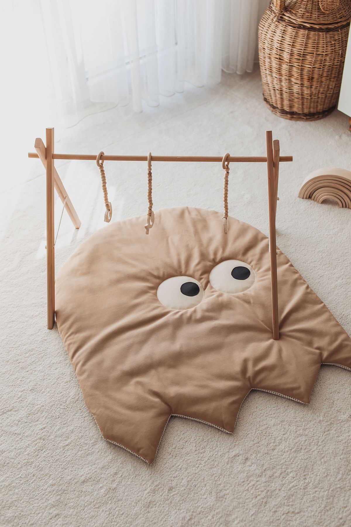 DERY BABY BEİGE OYUN HALISI(100*85)+AKTİVİTE MERKEZİ(BABY GYM) fotoğrafı 2 (önizleme)