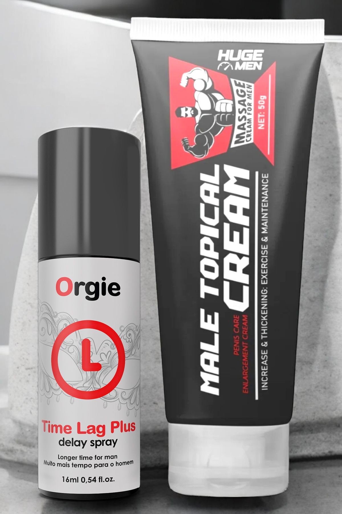 Doğal İcerikli Set Penis Büyütücülü ve Geciktiricili Etkili 16 ml Sprey