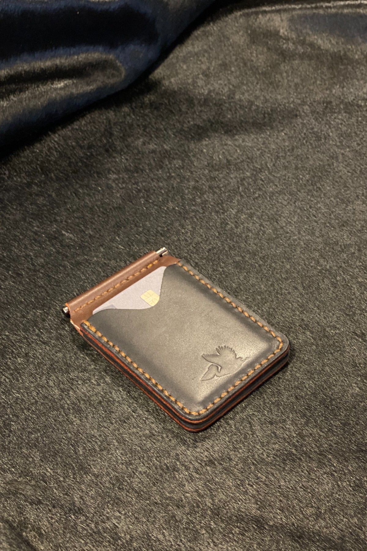 کیف پول مردانه قهوه ای MAT Deri | Matklipswallet02 اورجینال - تصویر 4