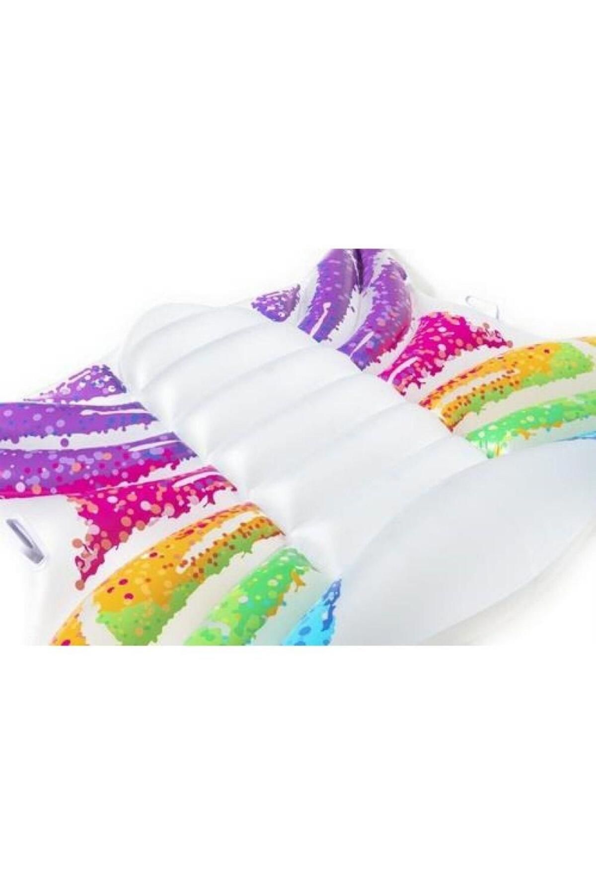 BESTWAY-Bestway Rainbow Butterfly Pool Float 2.94M X 1.93M 26-43261 4