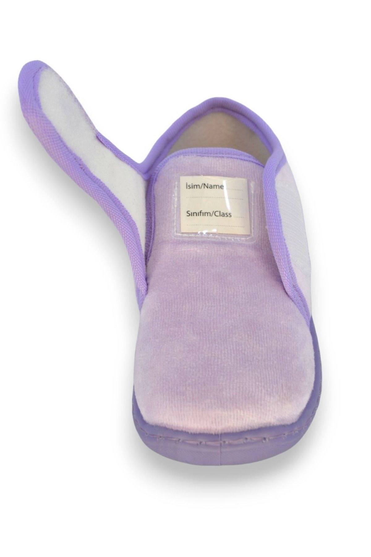 First Step-Lila Herz bestickter Mädchen-Klettverschluss Panduf-F-730 5