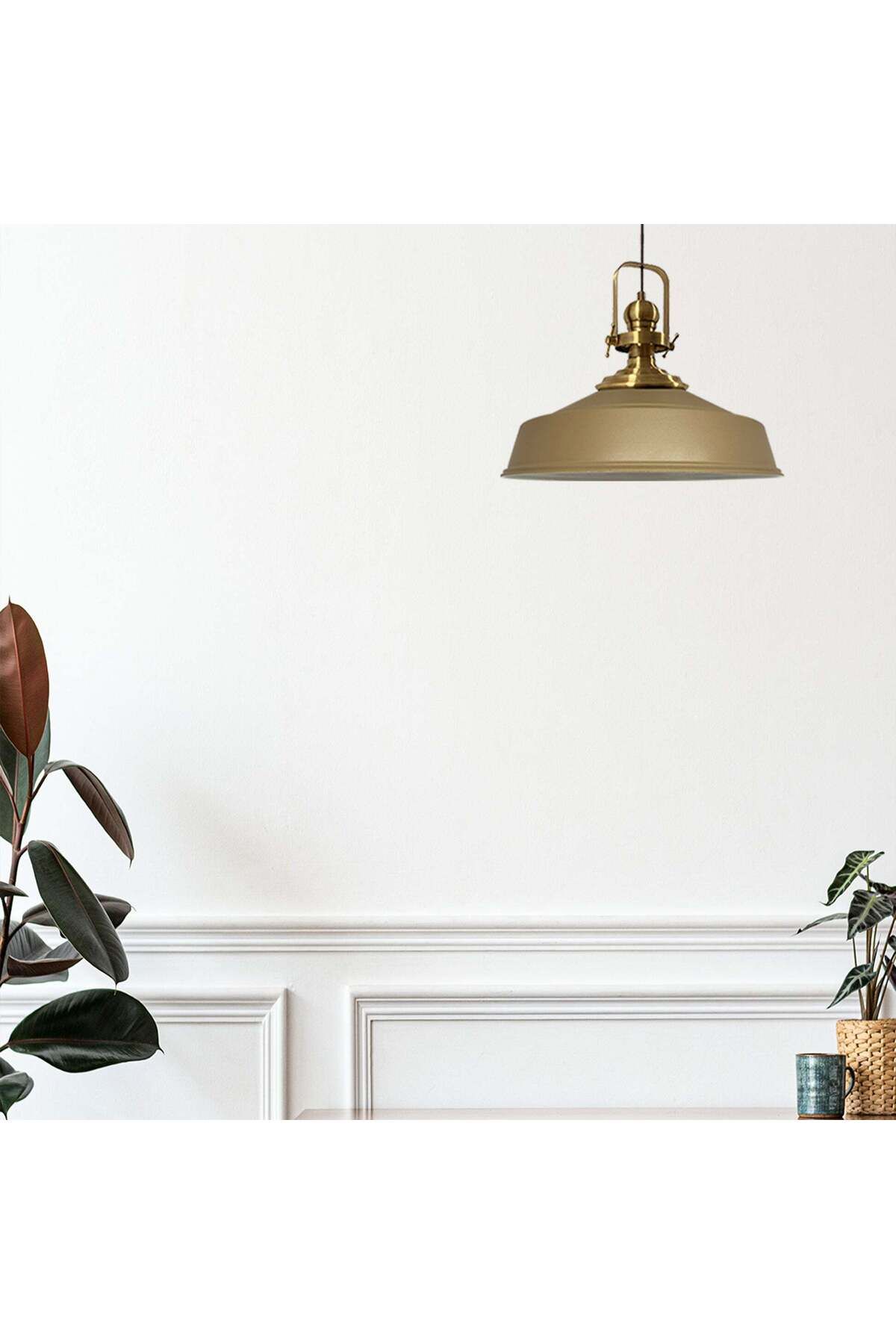 Bamyum-Pendelleuchte "Asletl" Hängelampe, E27, Ø41cm, Beige Lampe 2