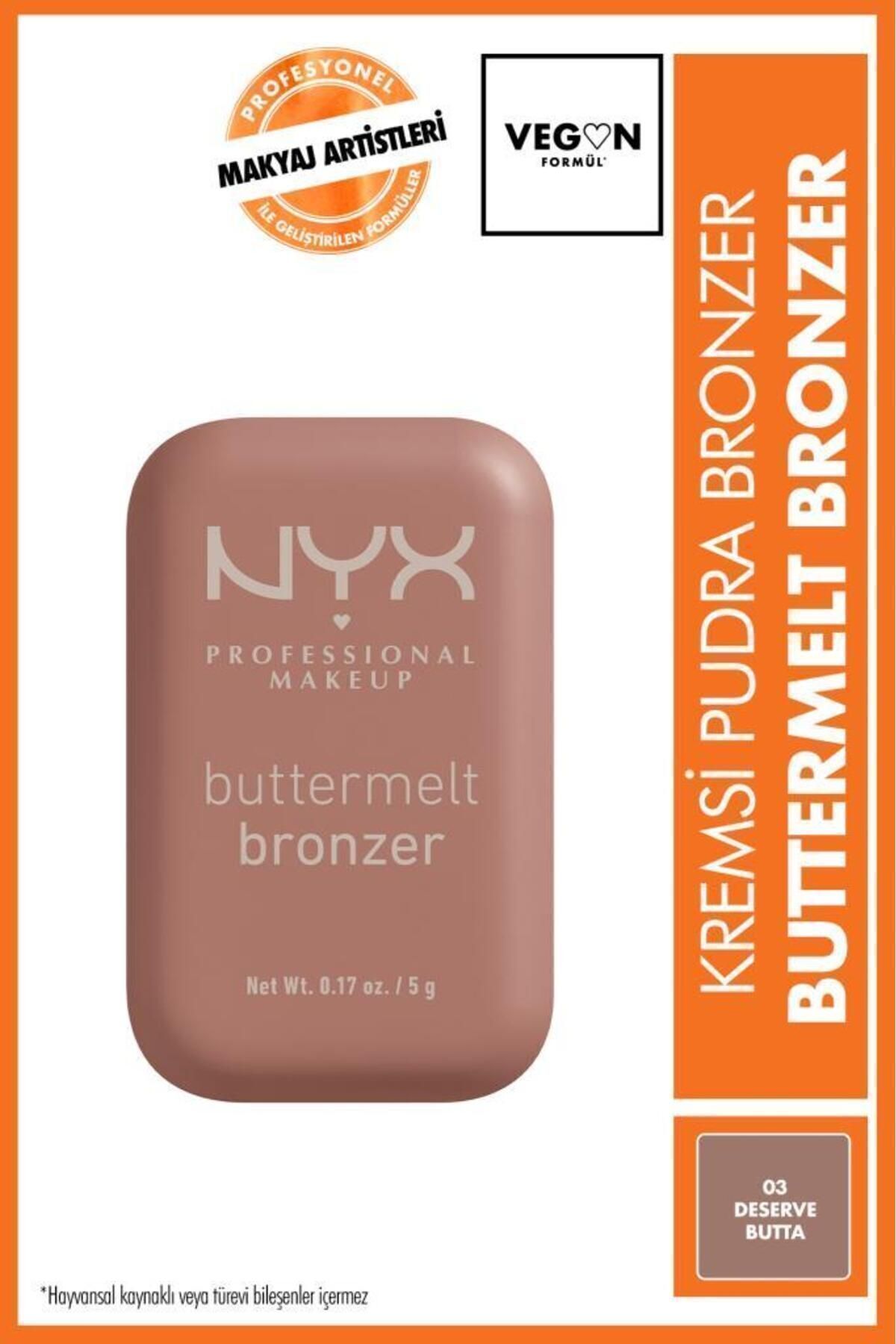 NYX Professional Makeup Buttermelt Bronzer - 03 Deserve Butta
