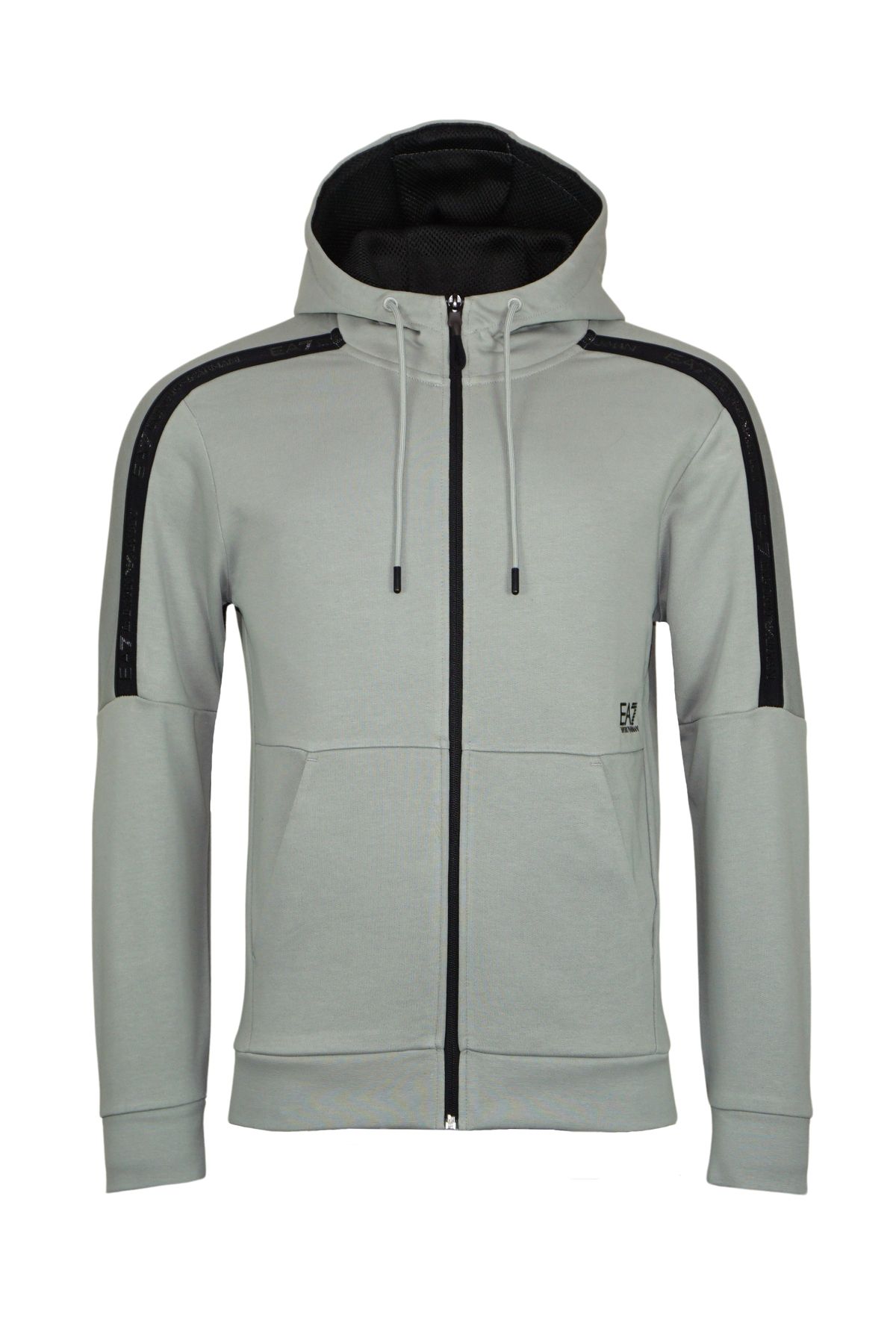 EA7-Jacke Logo Serisi Kapuzensweatjacke 1