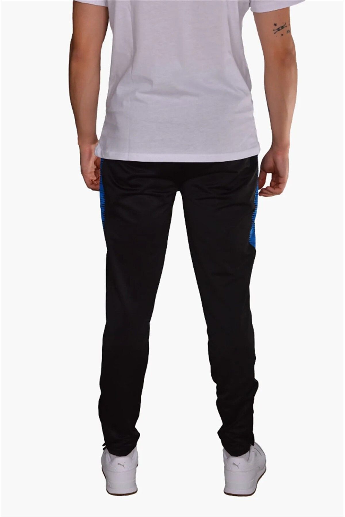 Diadora-Rhythm - Children's Lycra Black-Blue Sweatpants 3