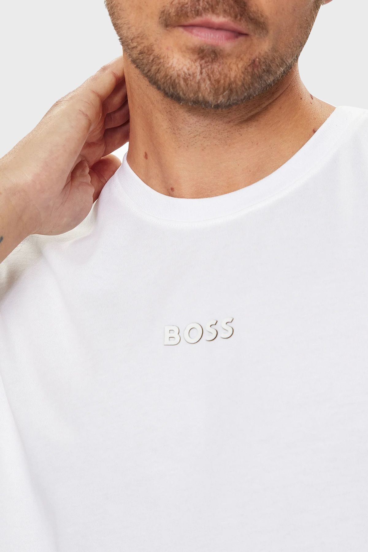 BOSS-Herren-T-Shirt in Übergröße – 100 % Baumwolle, T-Shirt 50519368 4
