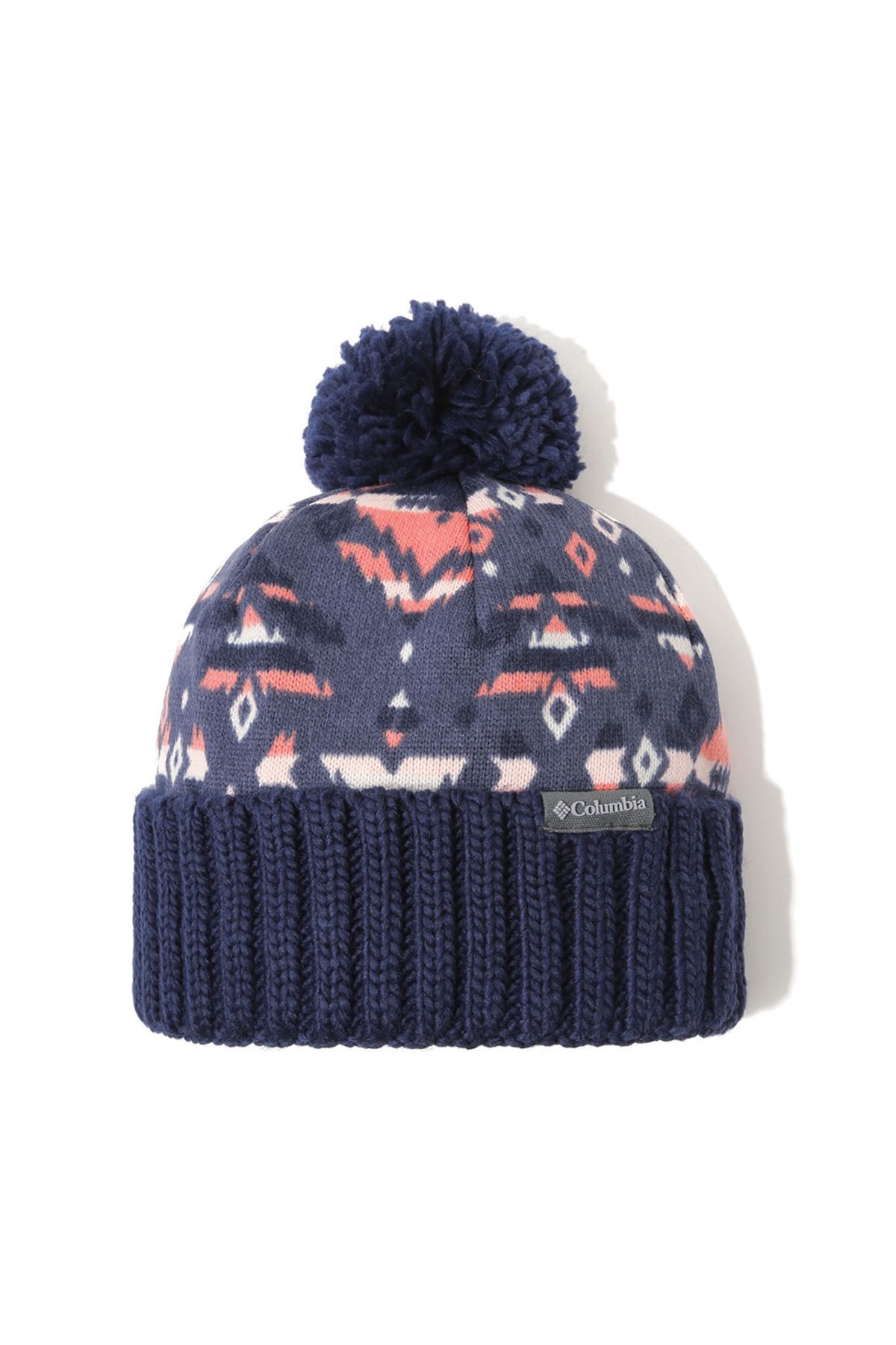 کلاه بافتنی آبی مردانه و زنانه ژاکت آب هوا Pom یونیسکس Beanie دریایی Columbia