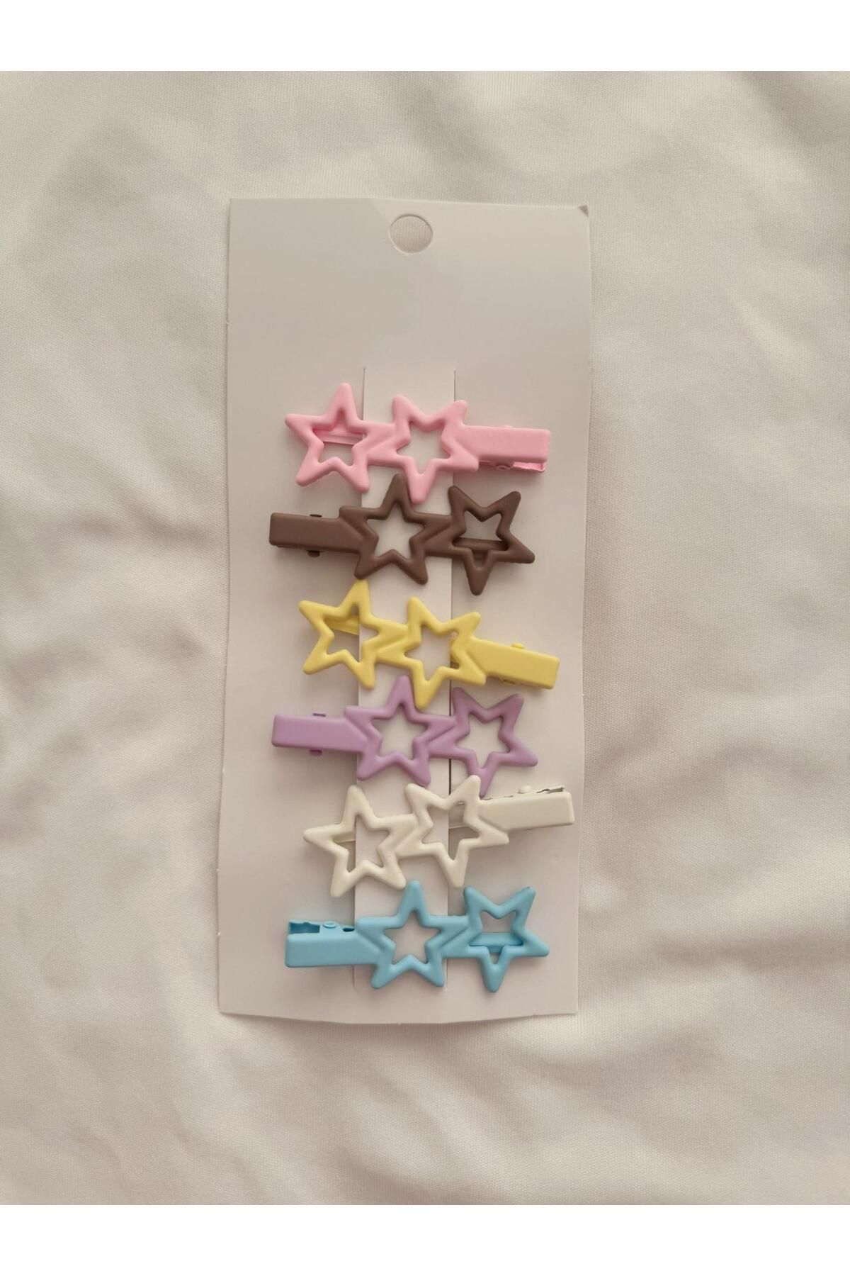 Planet Butik-Set of 6 Colorful Star Side Buckles 1