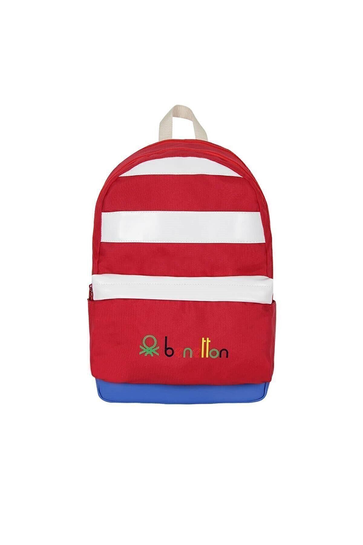 کیف United Colors of Benetton دبستان 70190 قرمز اورجینال - تصویر 3