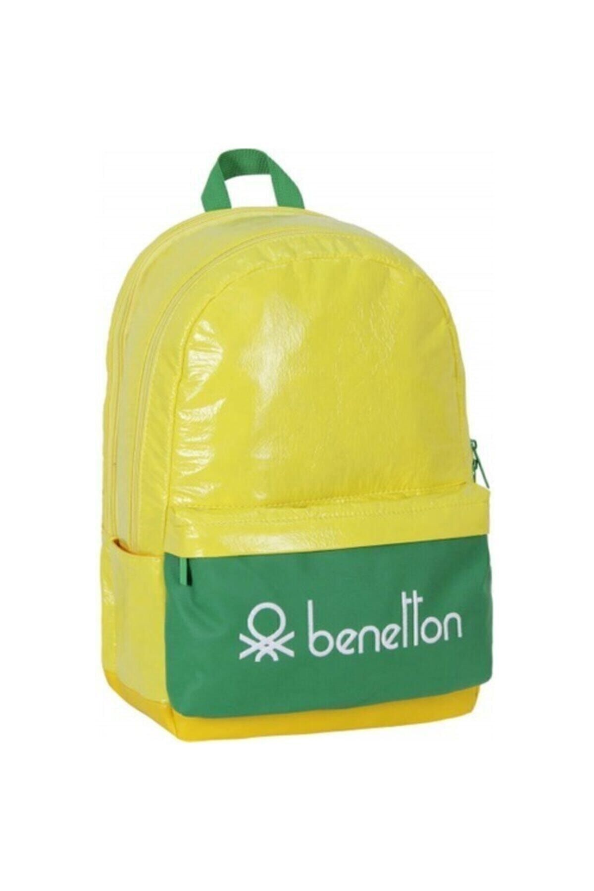 کیف United Colors of Benetton دبستان 70741 زرد اورجینال - تصویر 2