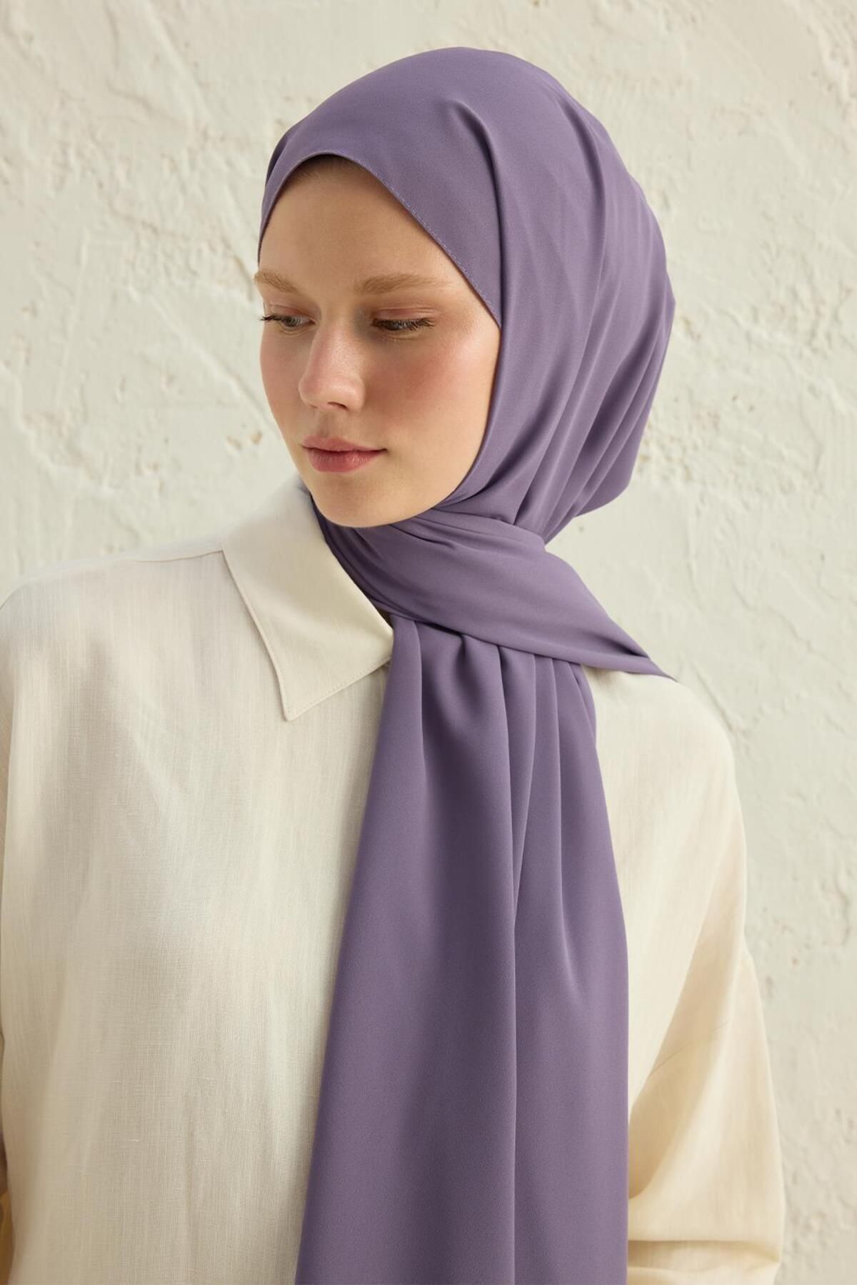 Daily Krep Şal Violet - 5