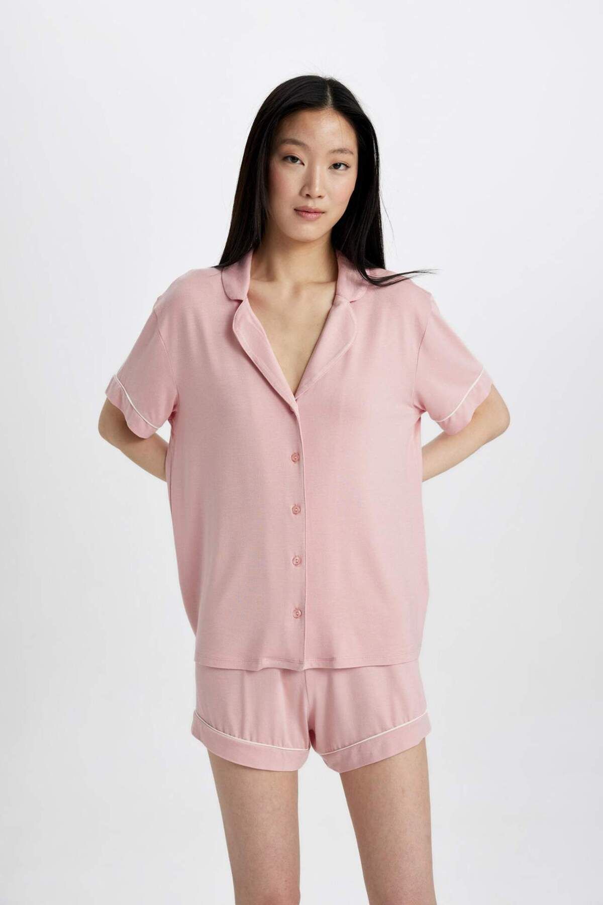 DeFacto-Fall In Love Regular Fit Pajama Set 8
