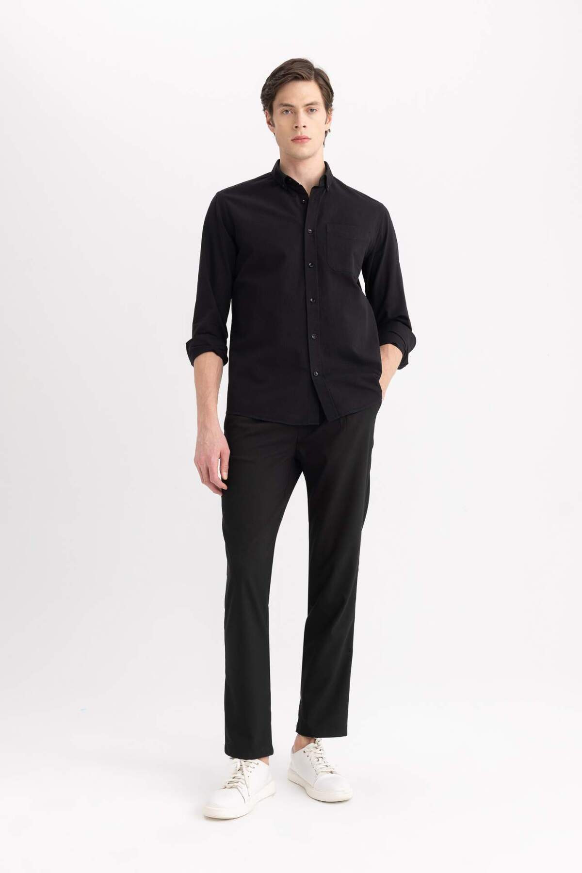 پیراهن مردانه دفاکتو | A8028AX23AU Defacto - Image 2