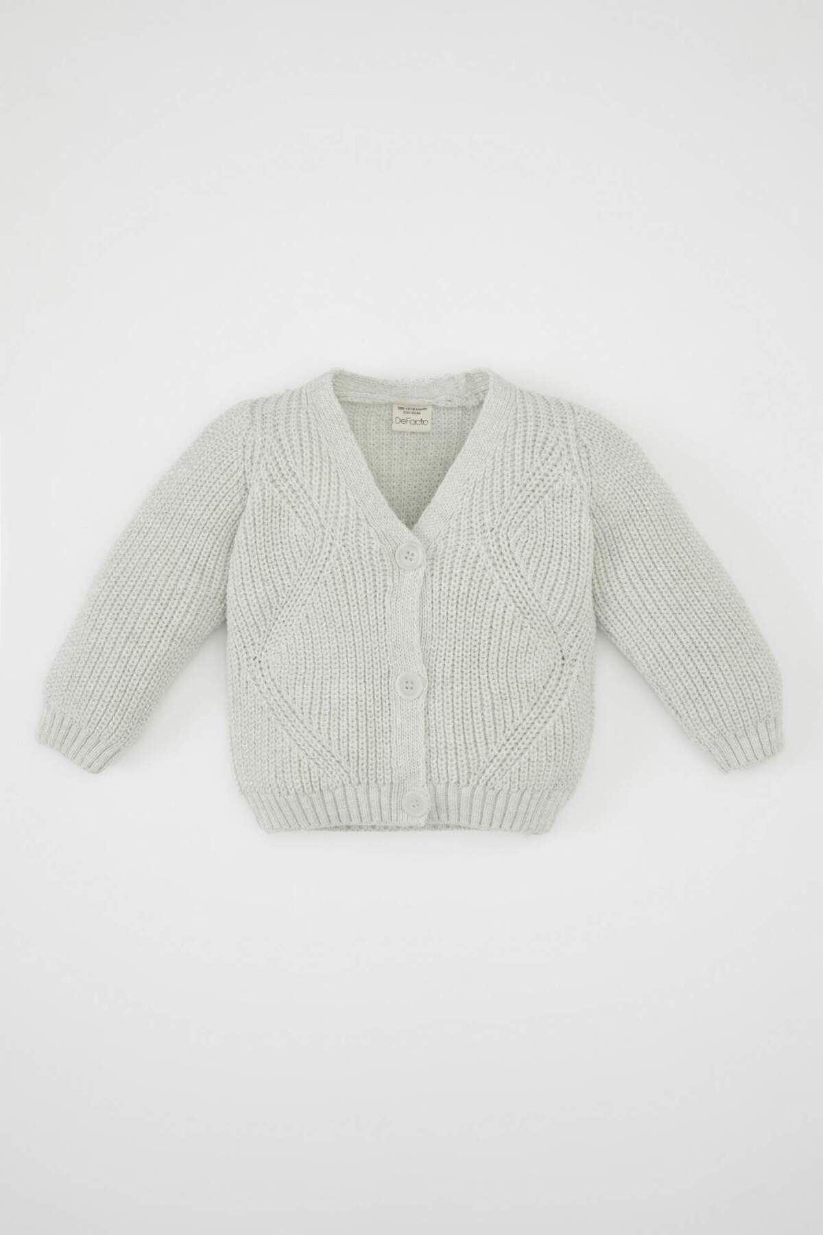 DeFacto Strickjacke Für Babymädchen – Modell A4081a523au für Baby - 24–36 Monate