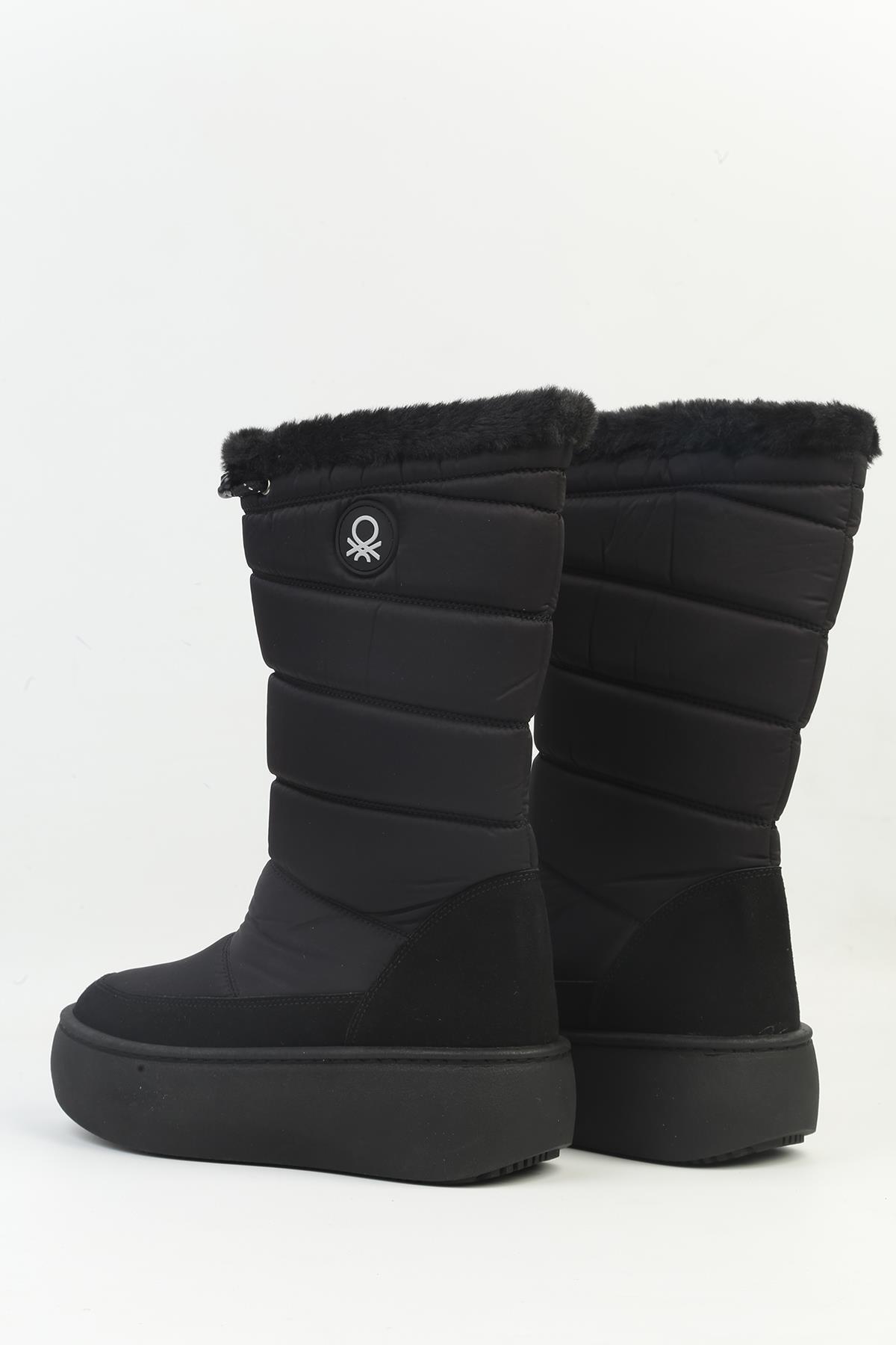 Benetton ® | BN-50114 - 3695 Siyah - Kadın Bot görsel 4