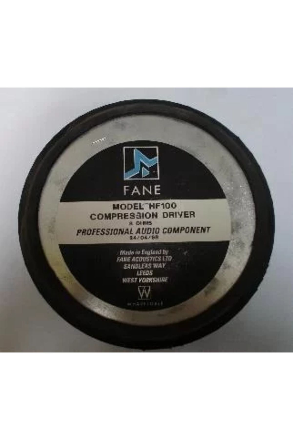 FANE-Hf 100 8 Ohms Diaphragm/Membrane - Slide 1