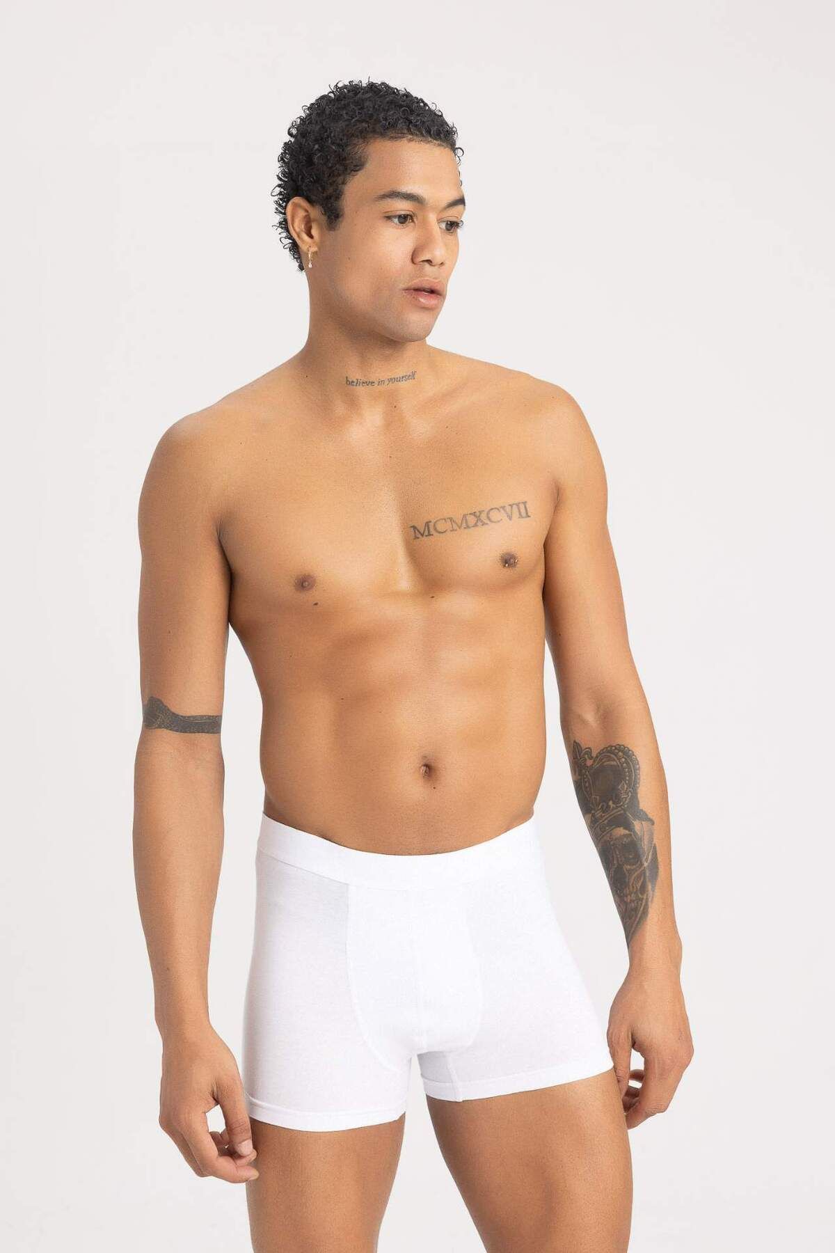 DeFacto-Regular Fit 3-pack Boxer 5