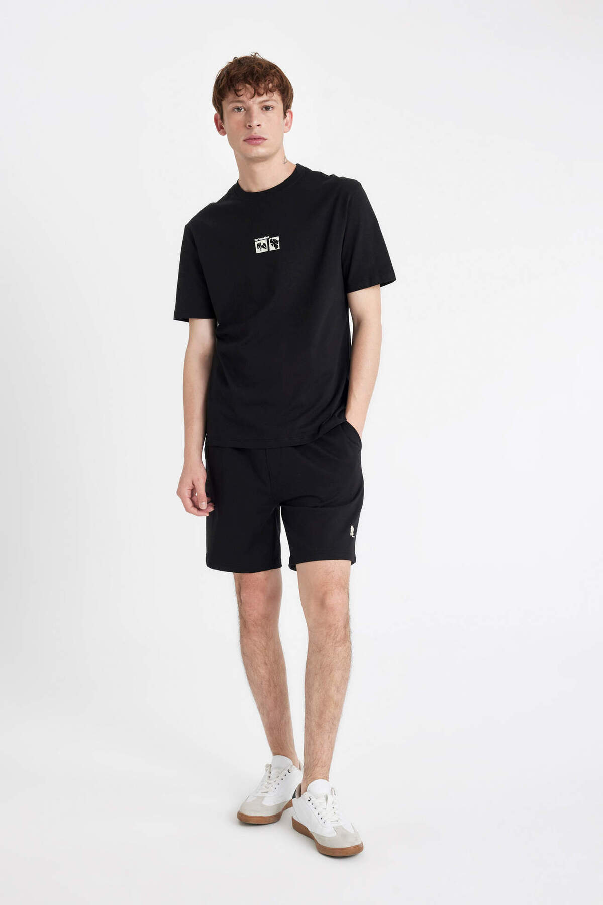 شلوارک مردانه دفاکتو | A3893AX23HS Defacto - Image 2